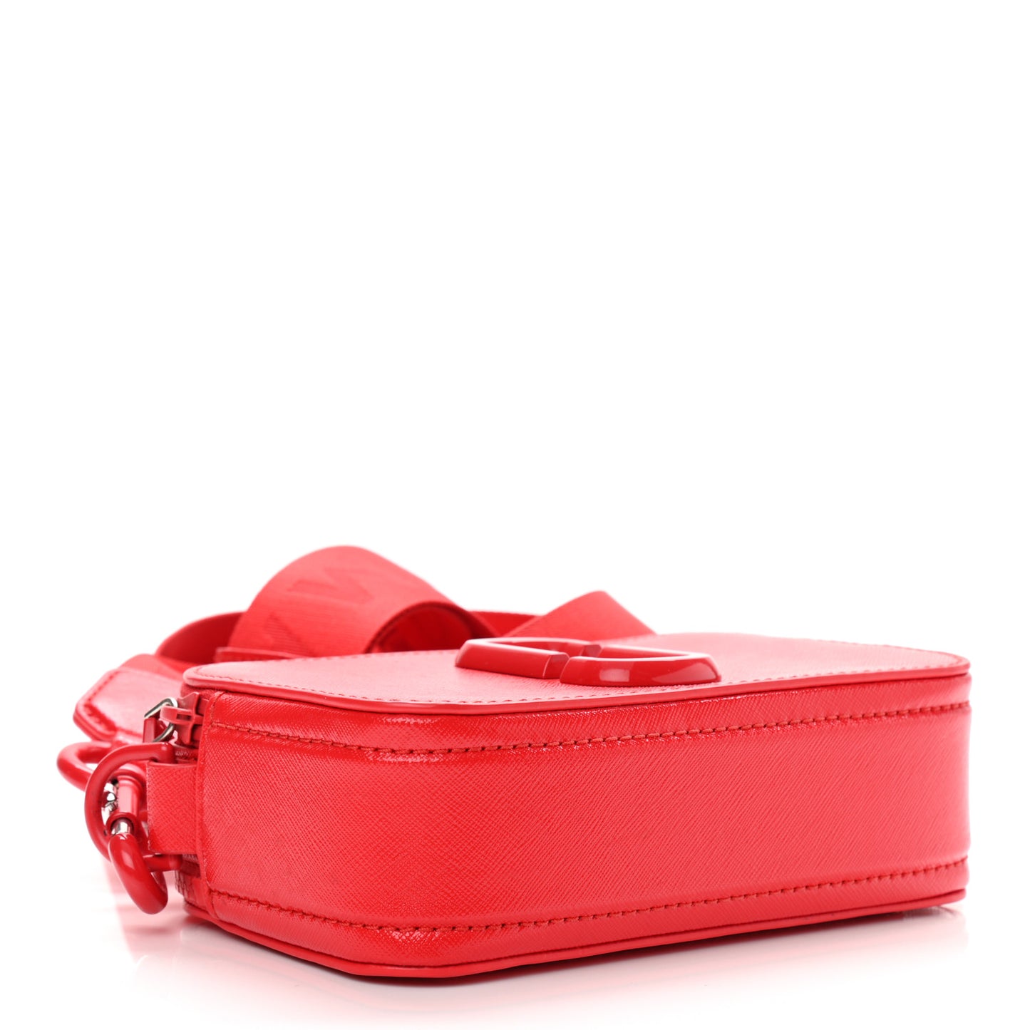 Saffiano Snapshot Camera Bag Red