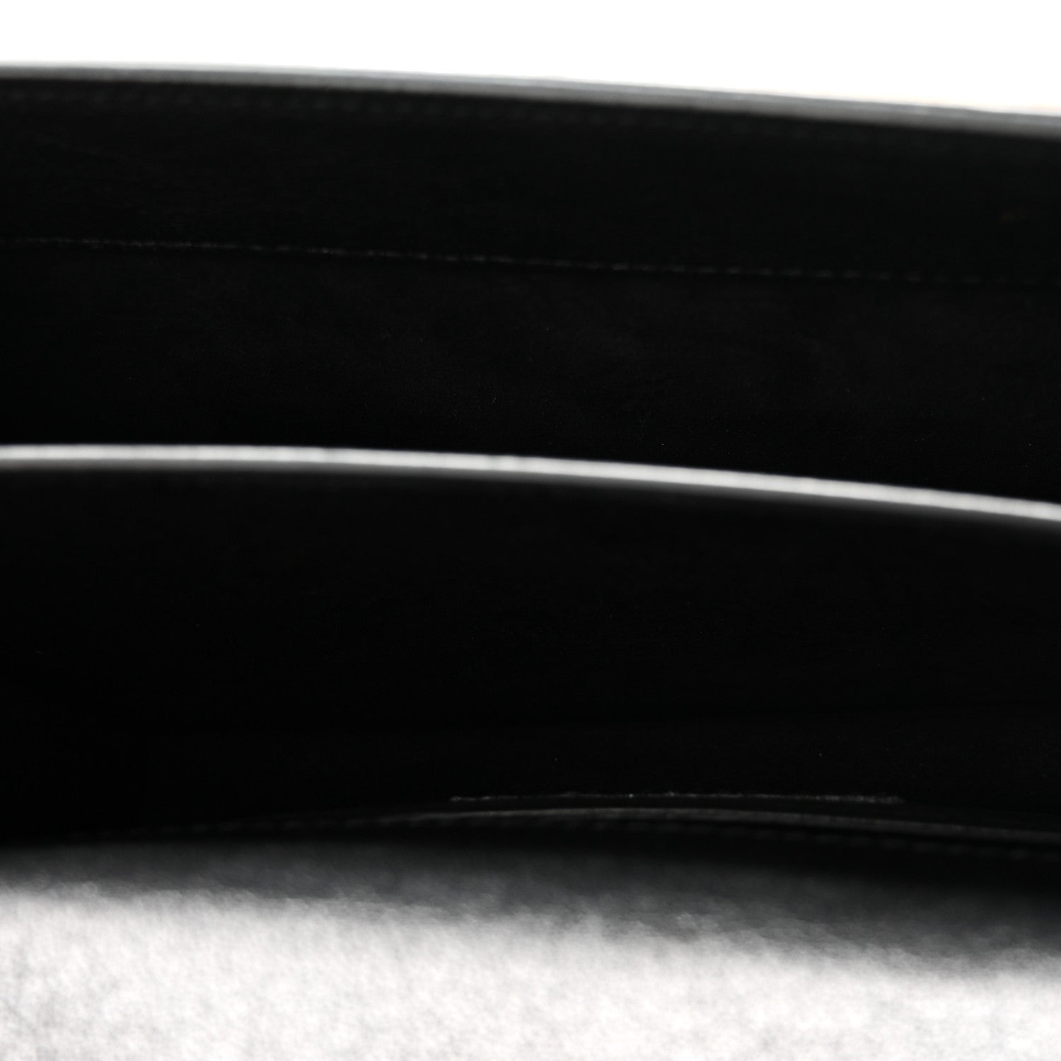 Saint Laurent Calf Hair Leopard Print Monogram Small Sunset Chain Wallet Natural Black 5 of 10
