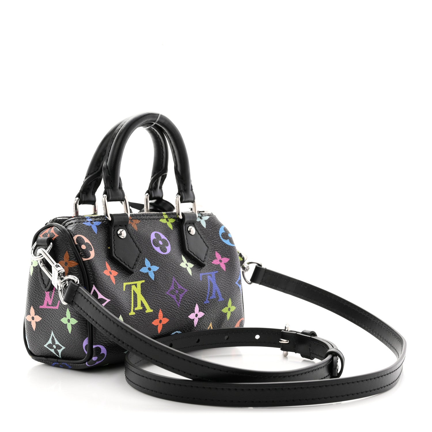Louis Vuitton LV X TM Monogram Multicolor Nano Speedy Black 3 of 10