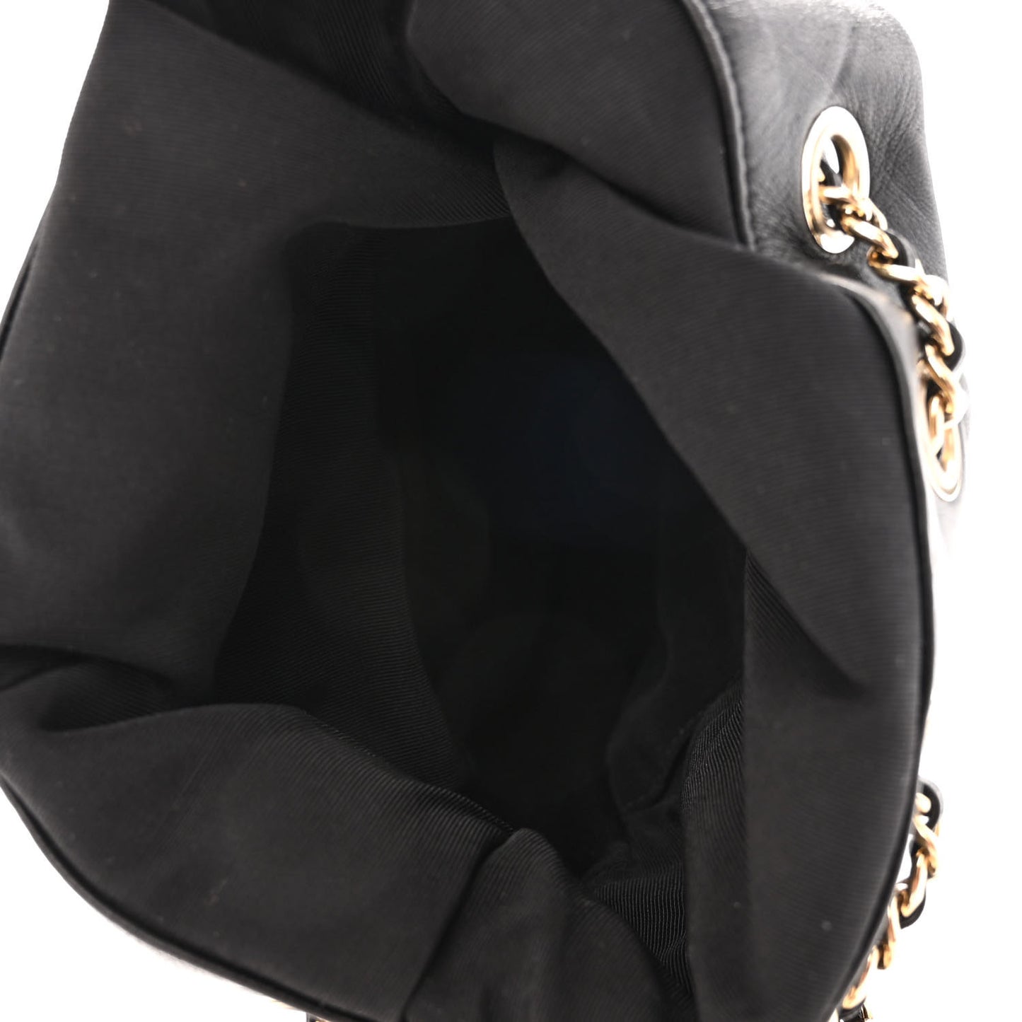 Lambskin Quilted Small in Seoul Backpack Black