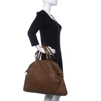 Bottega Veneta Nappa Intrecciato Maxi Convertible Tote Chene 2 of 10