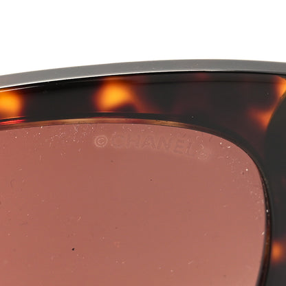 Chanel Acetate Enamel Sunglasses 5477-A Tortoise 7 of 8