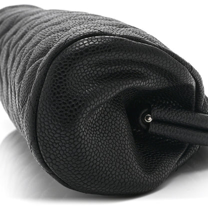 Chanel Caviar Quilted Timeless Clutch Black 10 of 10