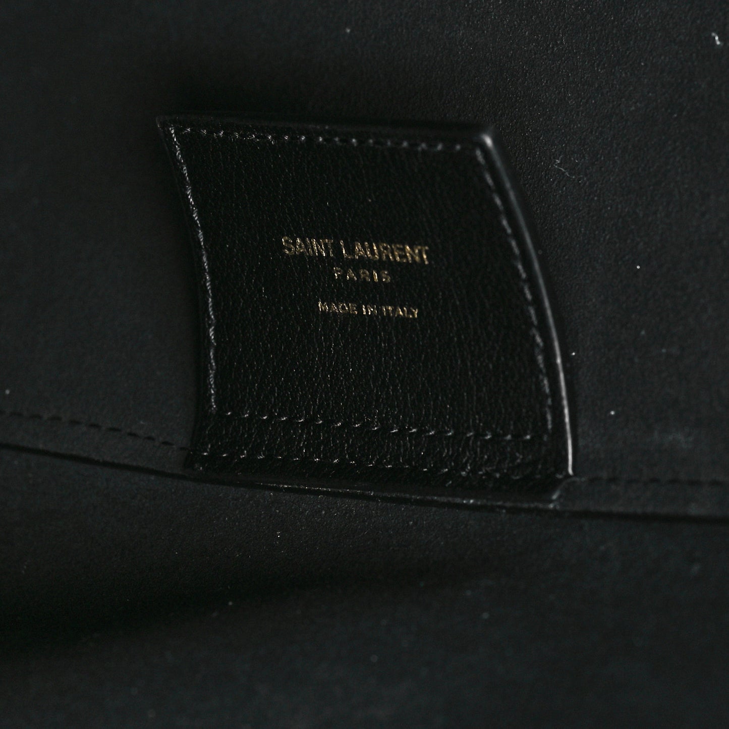 Calfskin Large Shopping Tote Black