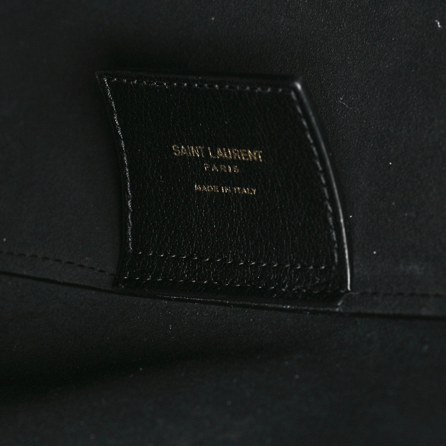 Saint Laurent Calfskin Large Shopping Tote Black 7 of 12
