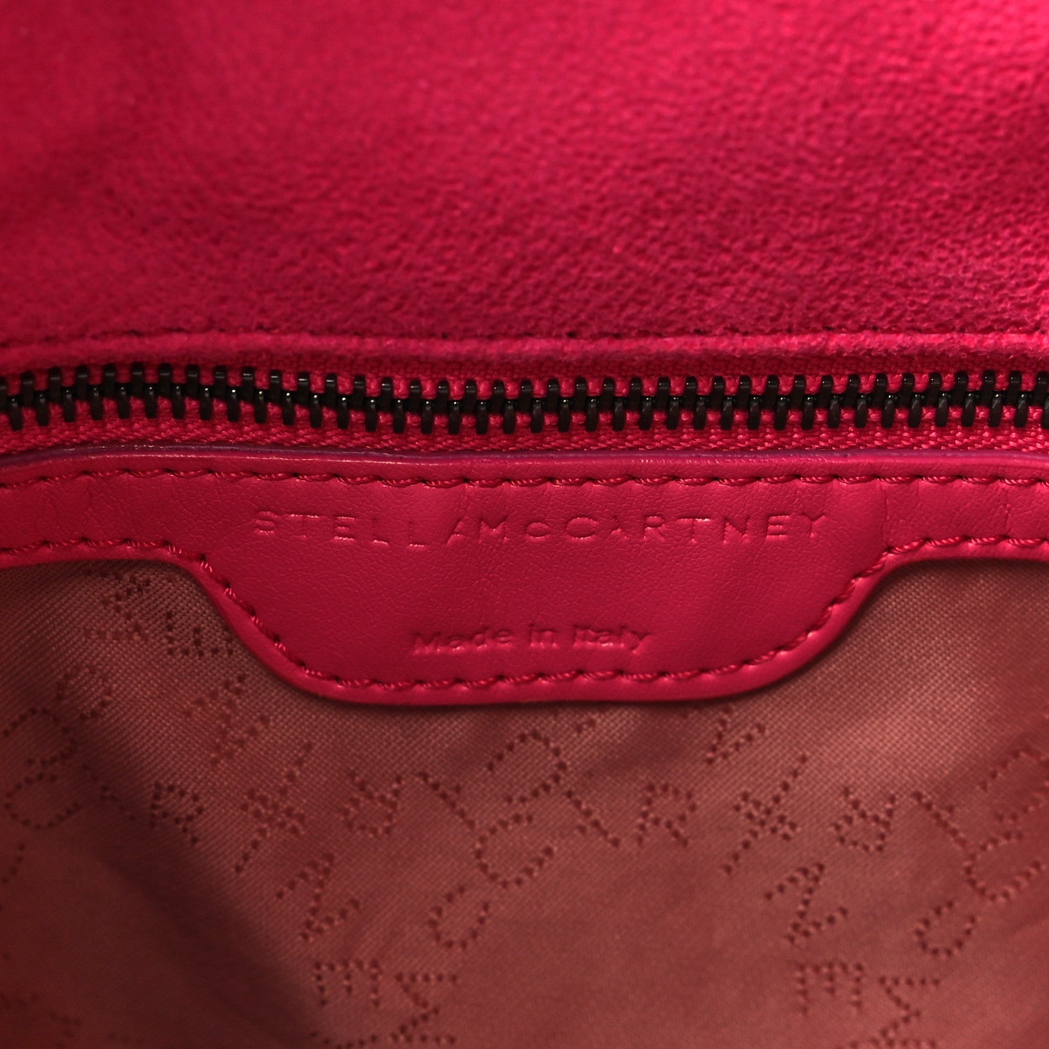 Stella McCartney Shaggy Deer Falabella Fold Over Tote Hot Pink 6 of 10