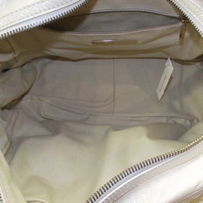 Marc Jacobs Patent Quilted Ursula Bowler Chalk 8 of 10