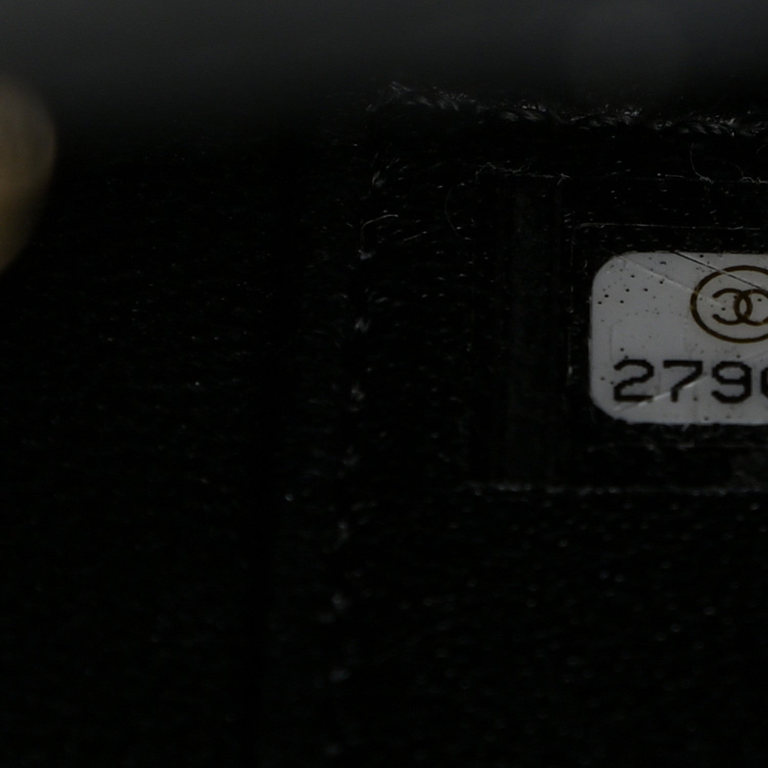 Chanel Tweed Calfskin Quilted Medium CC Filigree Flap Black 7 of 11