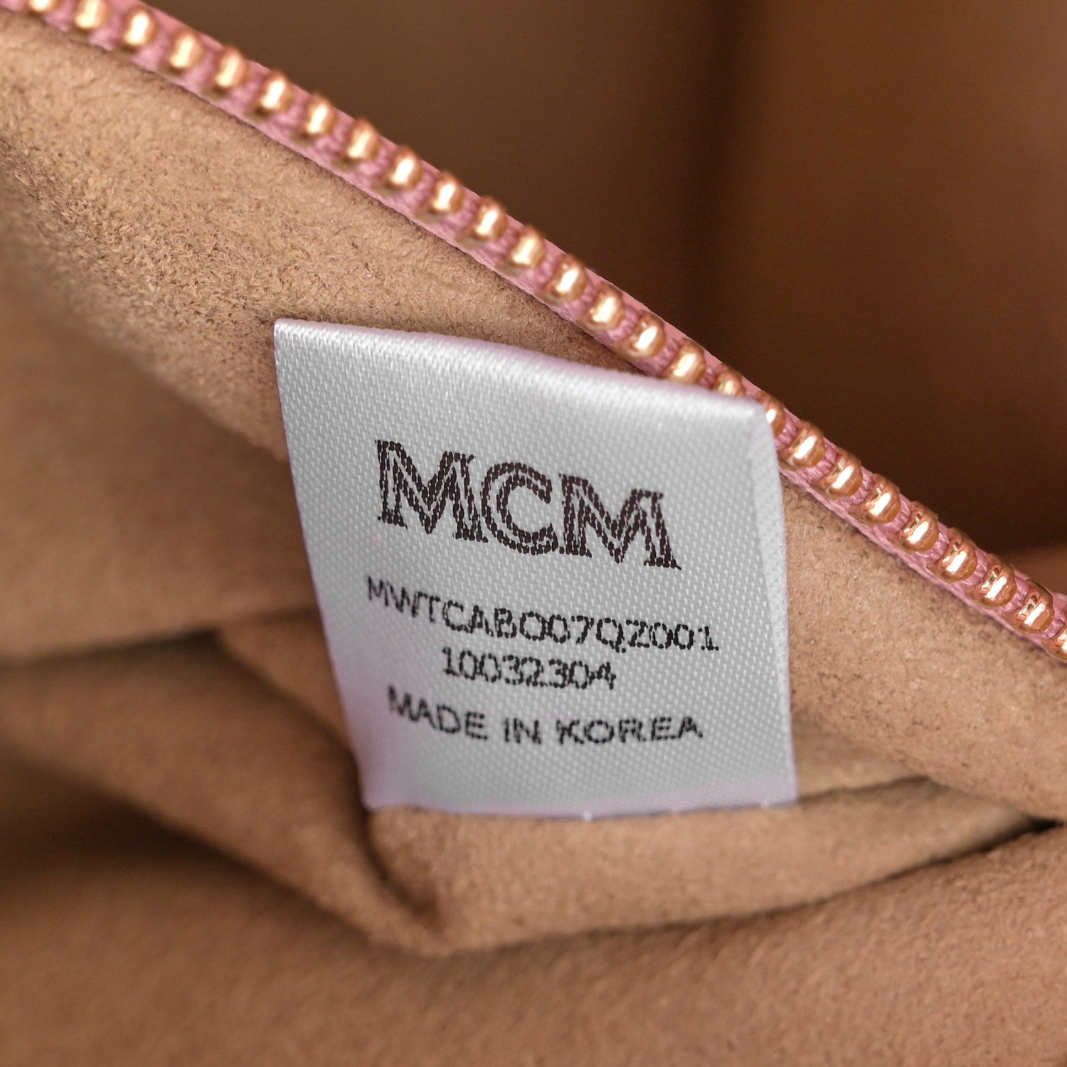 MCM Viestos Small Munchen Tote Blossom Pink 7 of 11