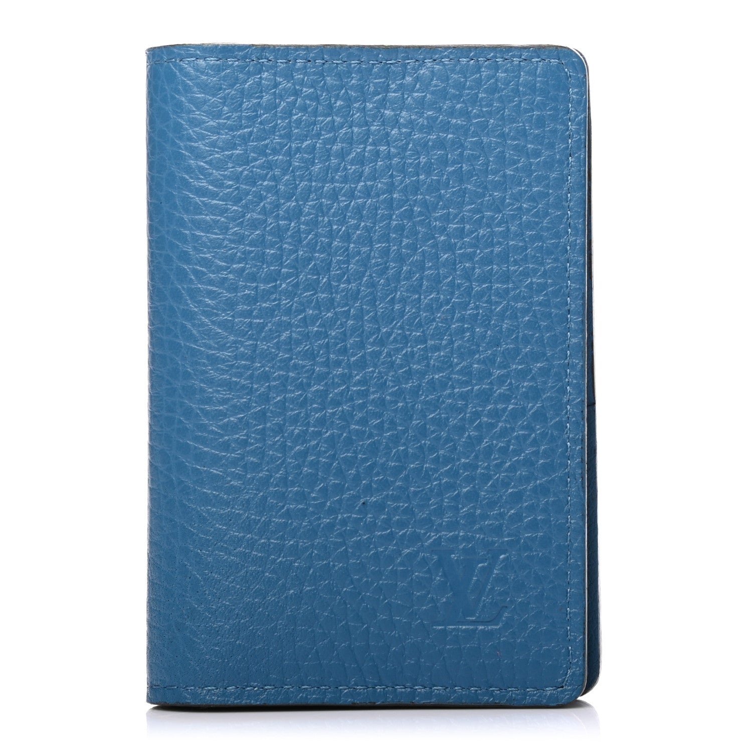 Louis Vuitton Taurillon Pocket Organizer Blue 1 of 7