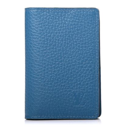 Louis Vuitton Taurillon Pocket Organizer Blue 1 of 7