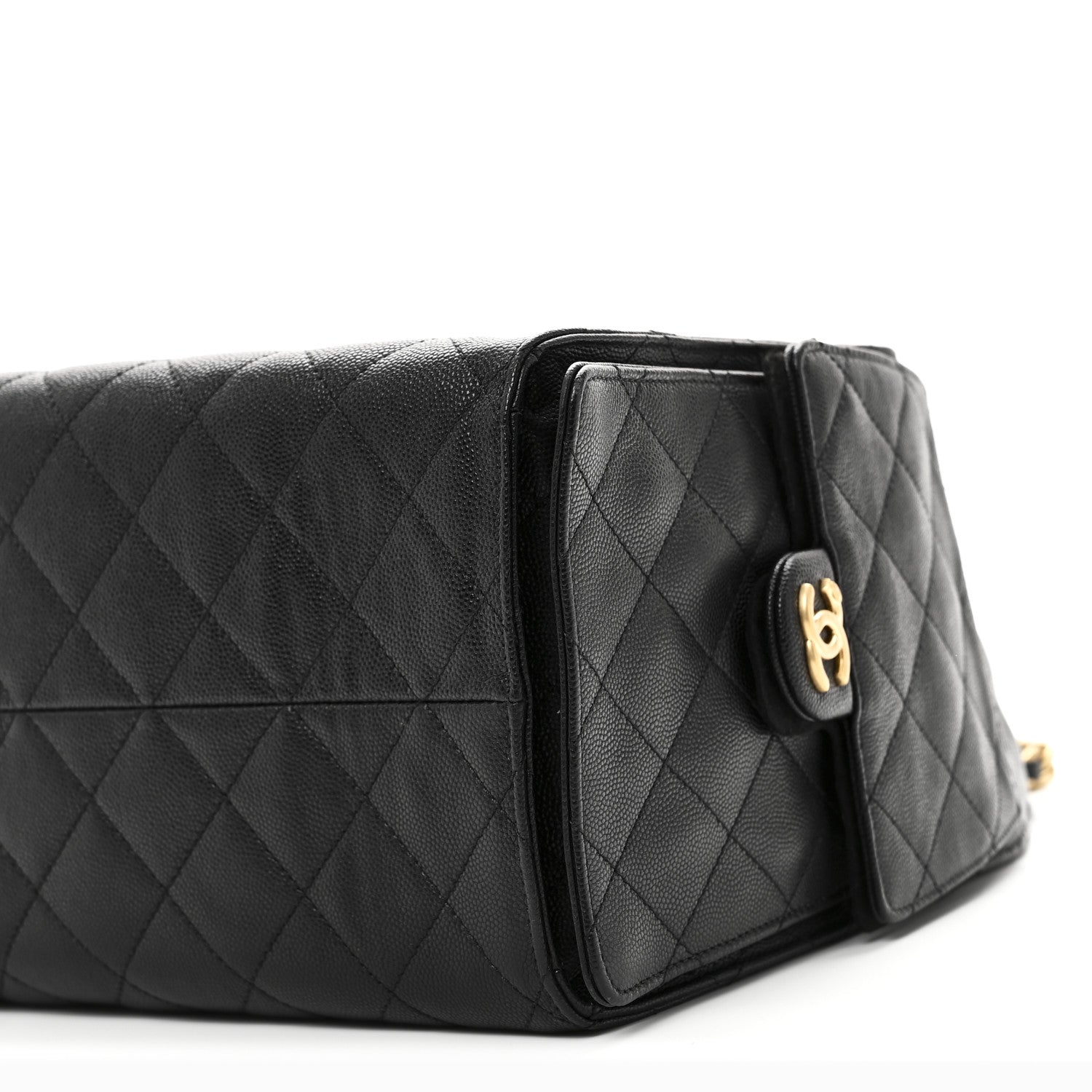 Chanel Caviar Quilted Medium Chanel 25 Handbag Black 11 of 11