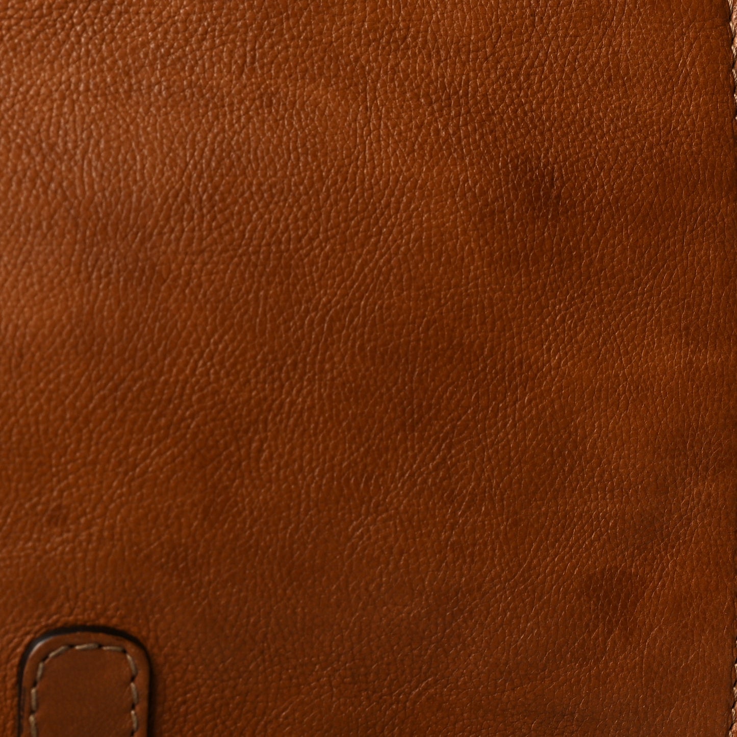 Grained Calfskin Medium Marrakech Flap Messenger Bag Brown
