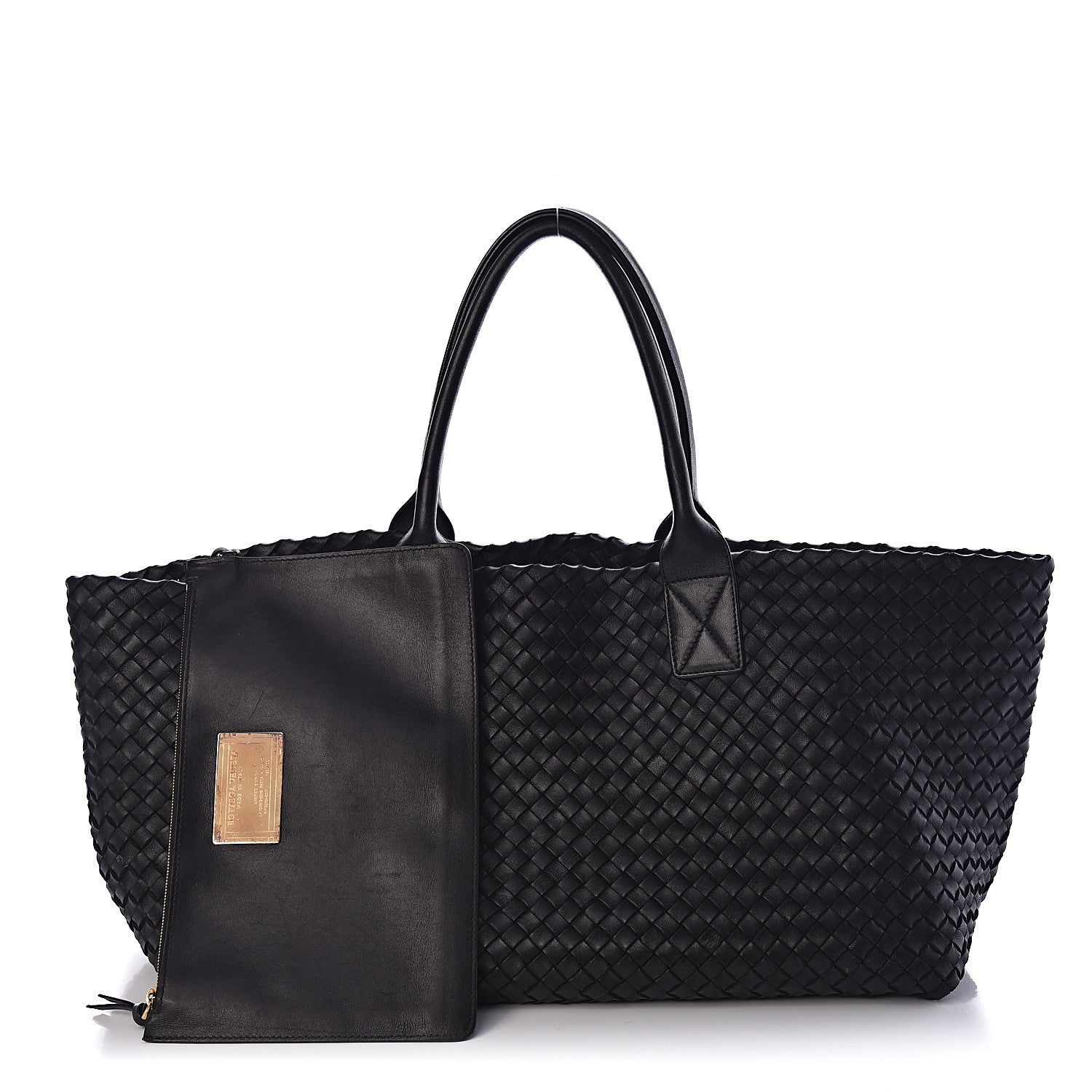 Bottega Veneta Nappa Intrecciato Medium Cabat Black 1 of 10