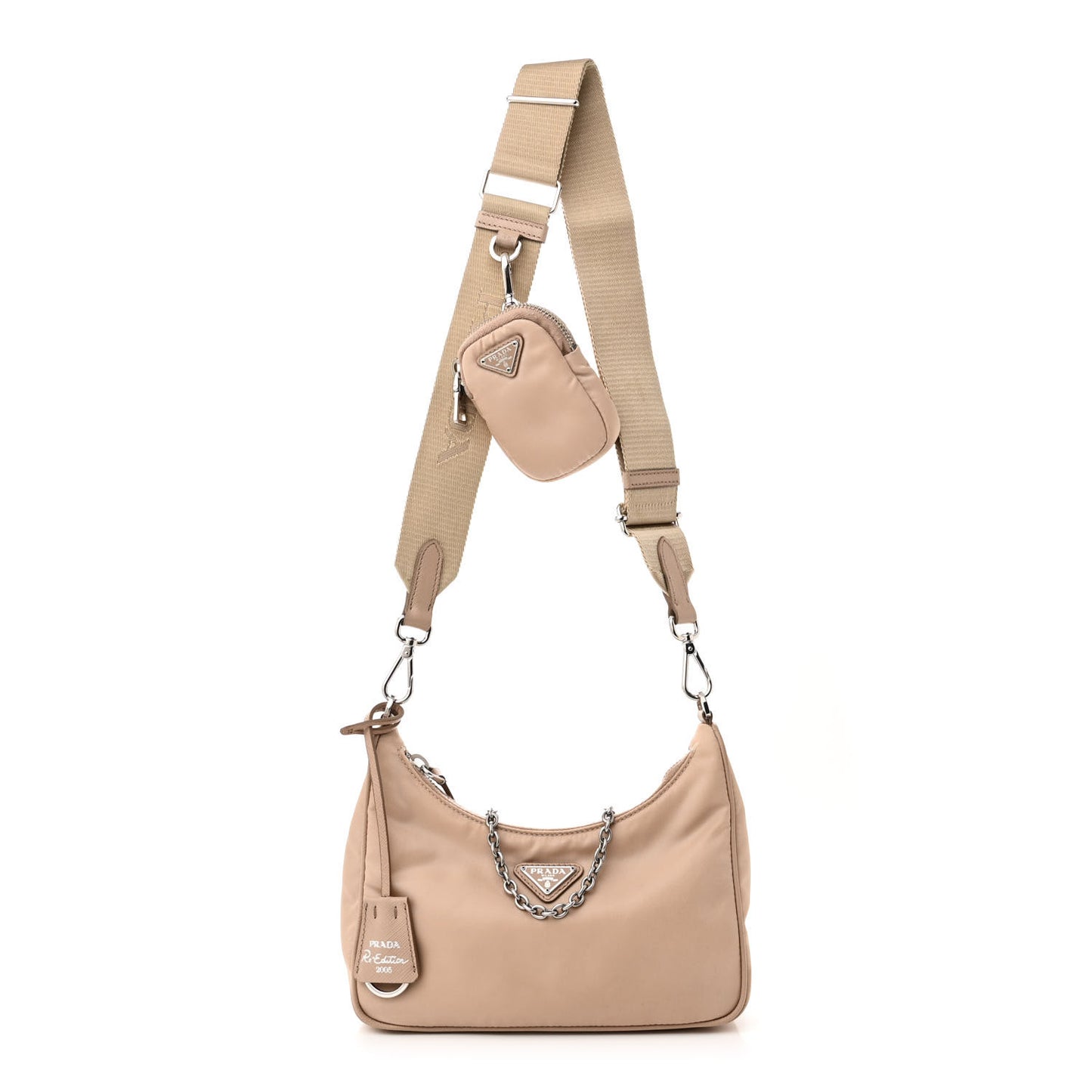 Nylon Re-Edition 2005 Shoulder Bag Cammeo