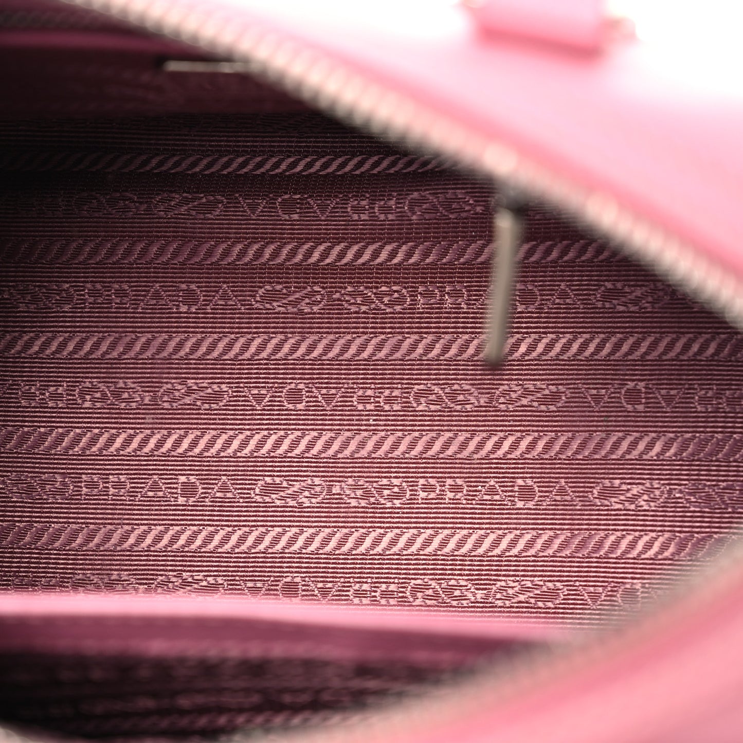 Saffiano Lux Top Handle Crossbody Bag Rosa