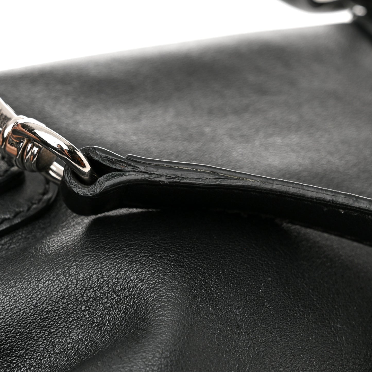 Calfskin Embellished Small Pandora Black