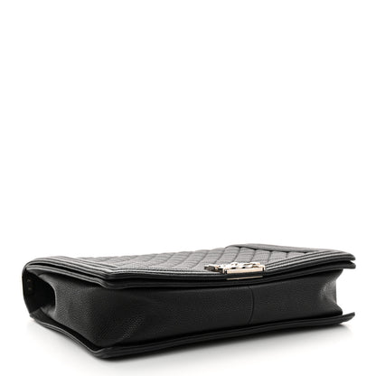 Chanel Caviar Quilted Large Boy Flap Black 4 of 15