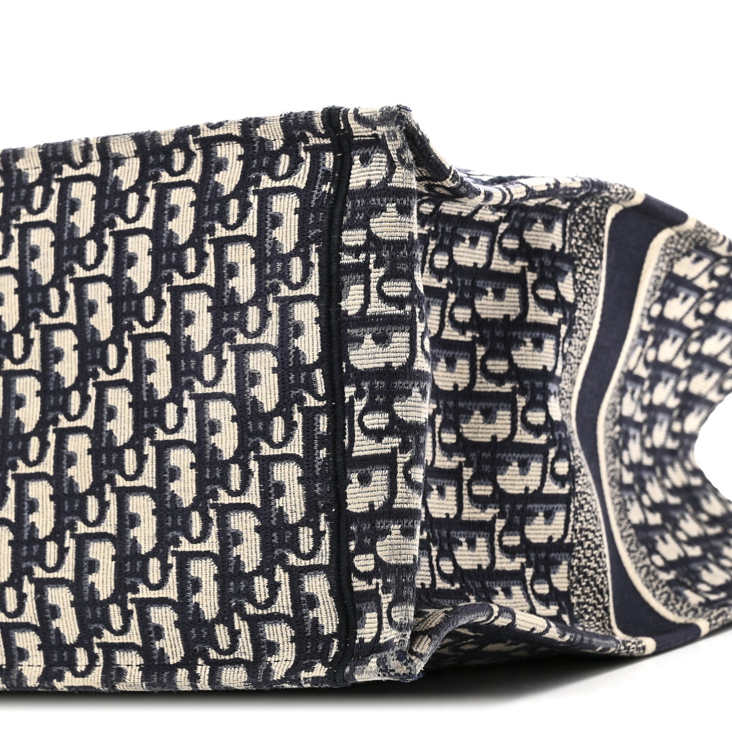 Oblique Large Book Tote Blue Multicolor