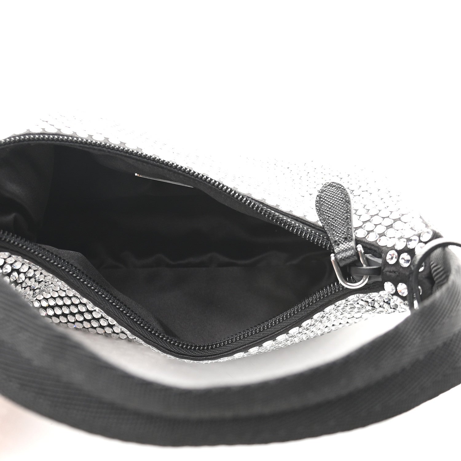 Prada Satin Crystal Mini Re-Edition 2000 Bag Cristal 5 of 8