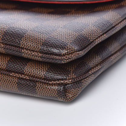 Louis Vuitton Damier Ebene Twice Cherry 11 of 13