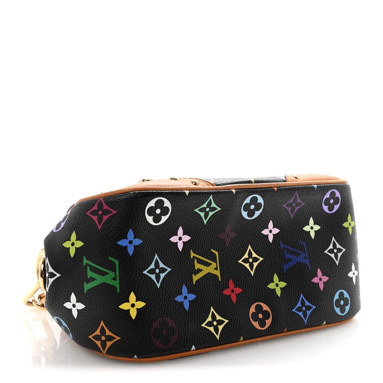 Louis Vuitton Monogram Multicolor Marilyn Black 4 of 9