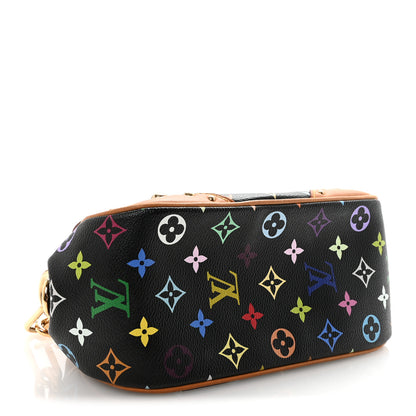 Louis Vuitton Monogram Multicolor Marilyn Black 4 of 9