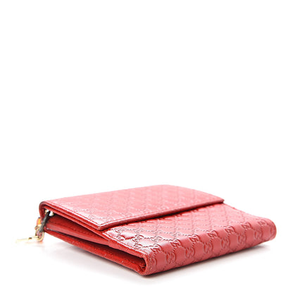 Gucci Microguccissima Cherie French Flap Wallet Tabasco 4 of 12