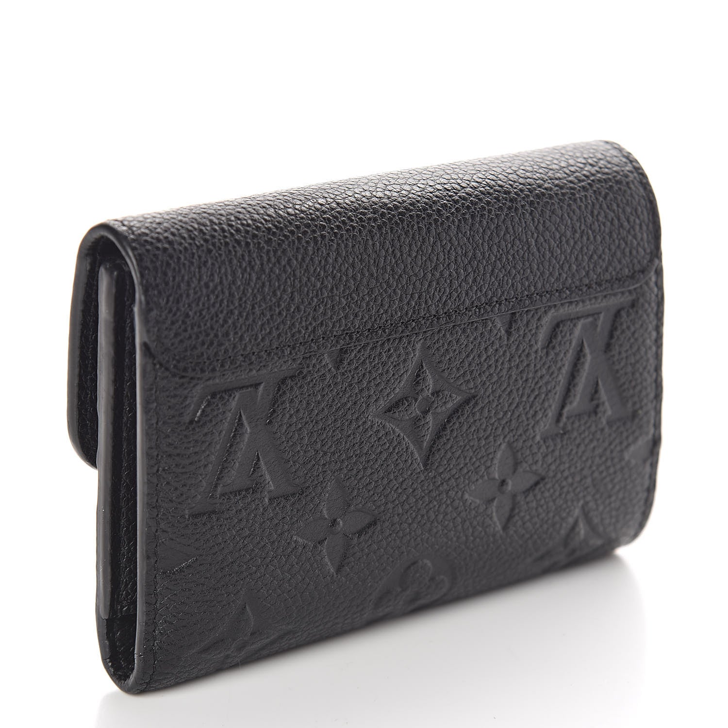 Louis Vuitton Empreinte Pont-Neuf Compact Wallet Black 3 of 6