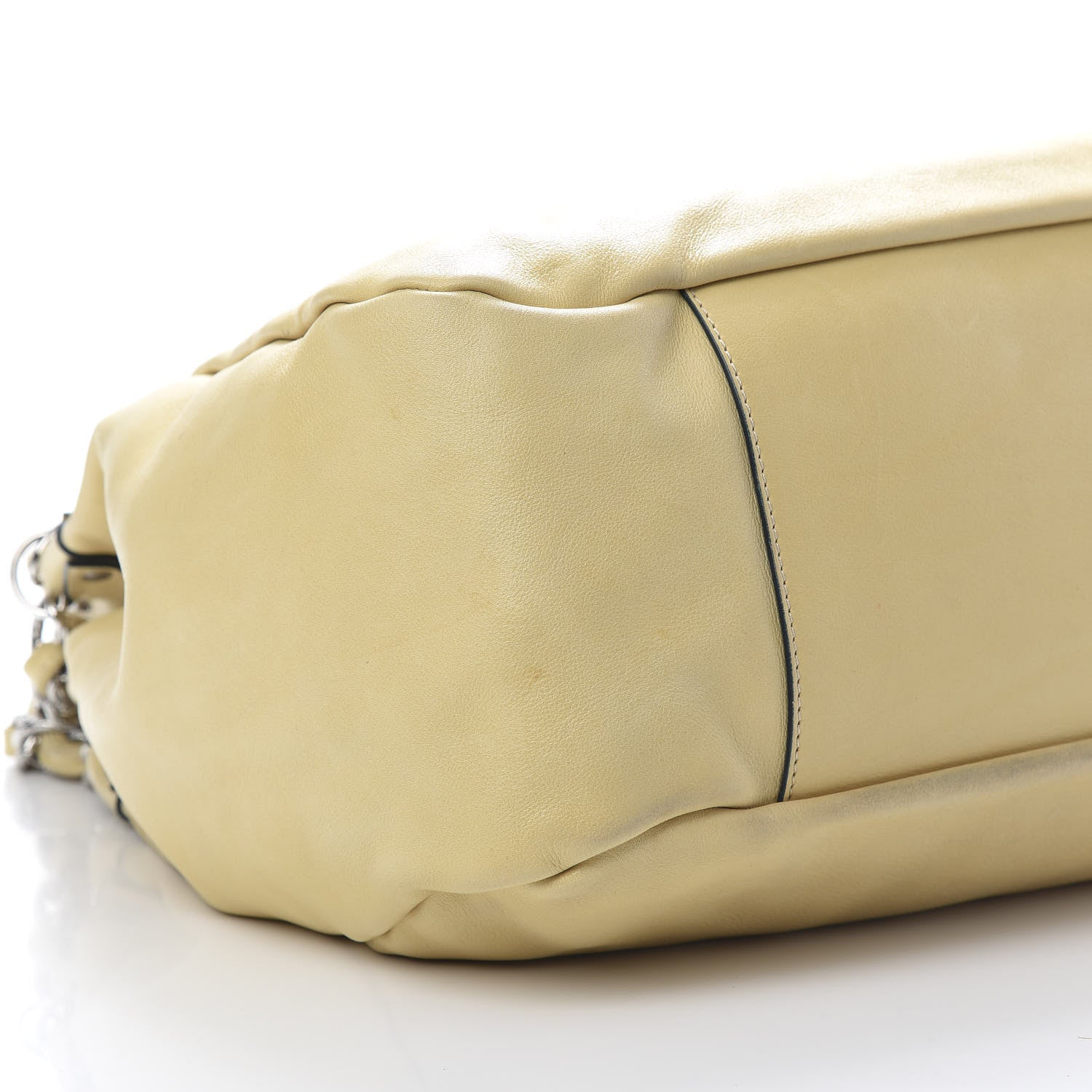 Chanel Lambskin Large Edgy Hobo Beige 9 of 15