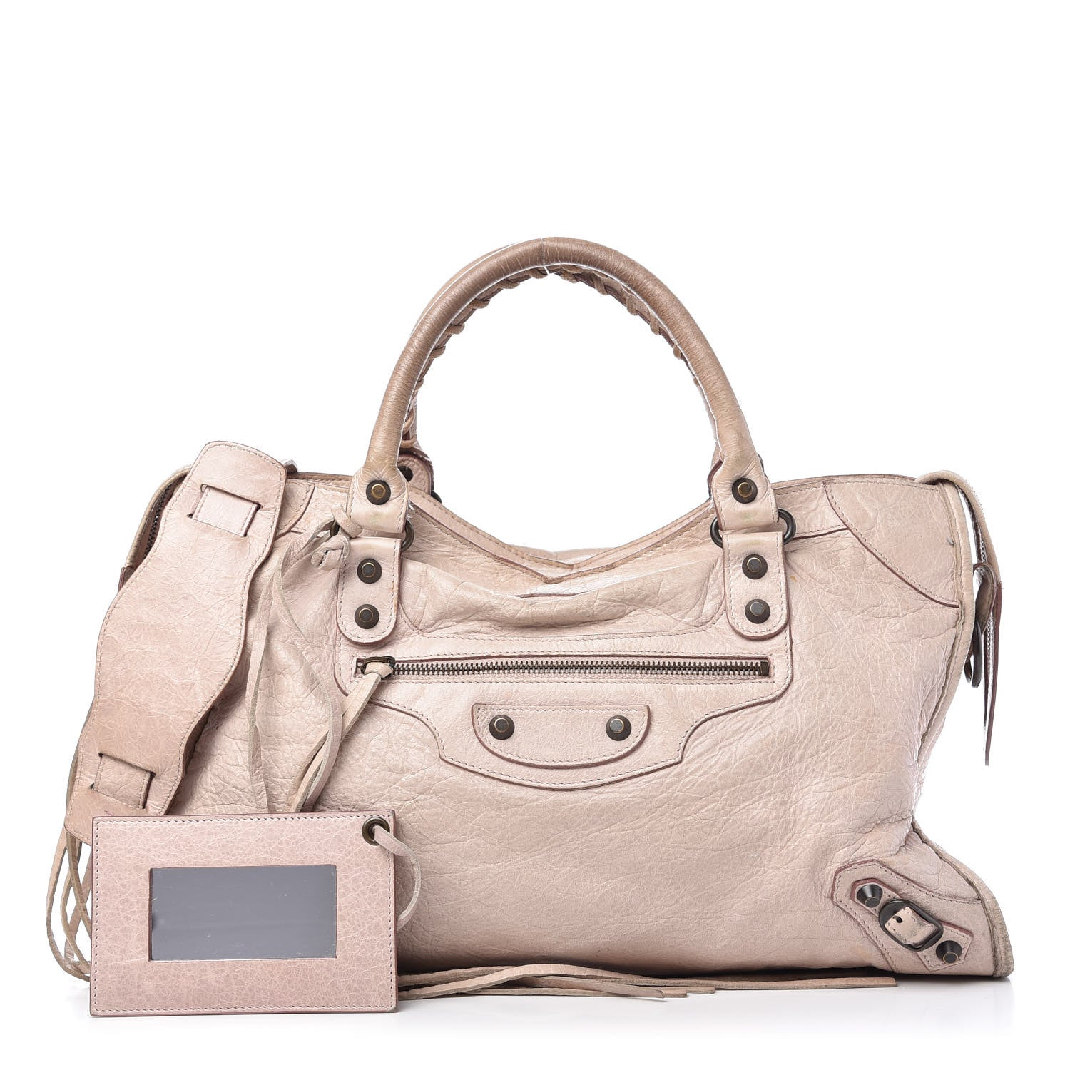 Balenciaga Agneau Classic Hardware City Bois De Rose 1 of 9