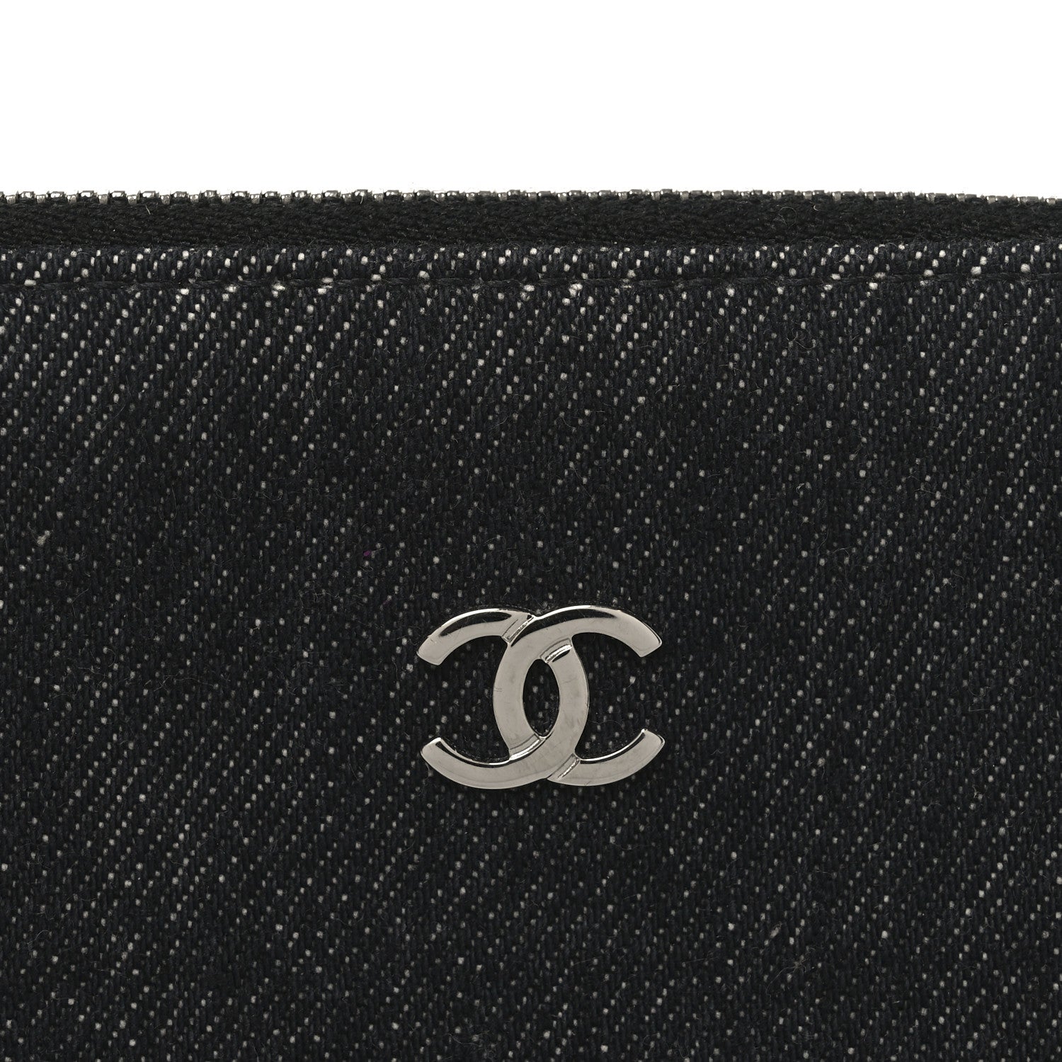 Chanel Denim Chanel 22 Removable Pouch Black 6 of 6