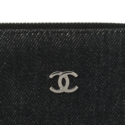 Chanel Denim Chanel 22 Removable Pouch Black 6 of 6