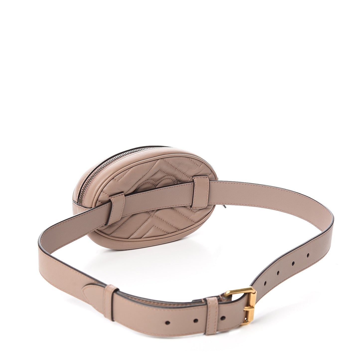Calfskin Matelasse GG Marmont Belt Bag 85 34 Porcelain Rose