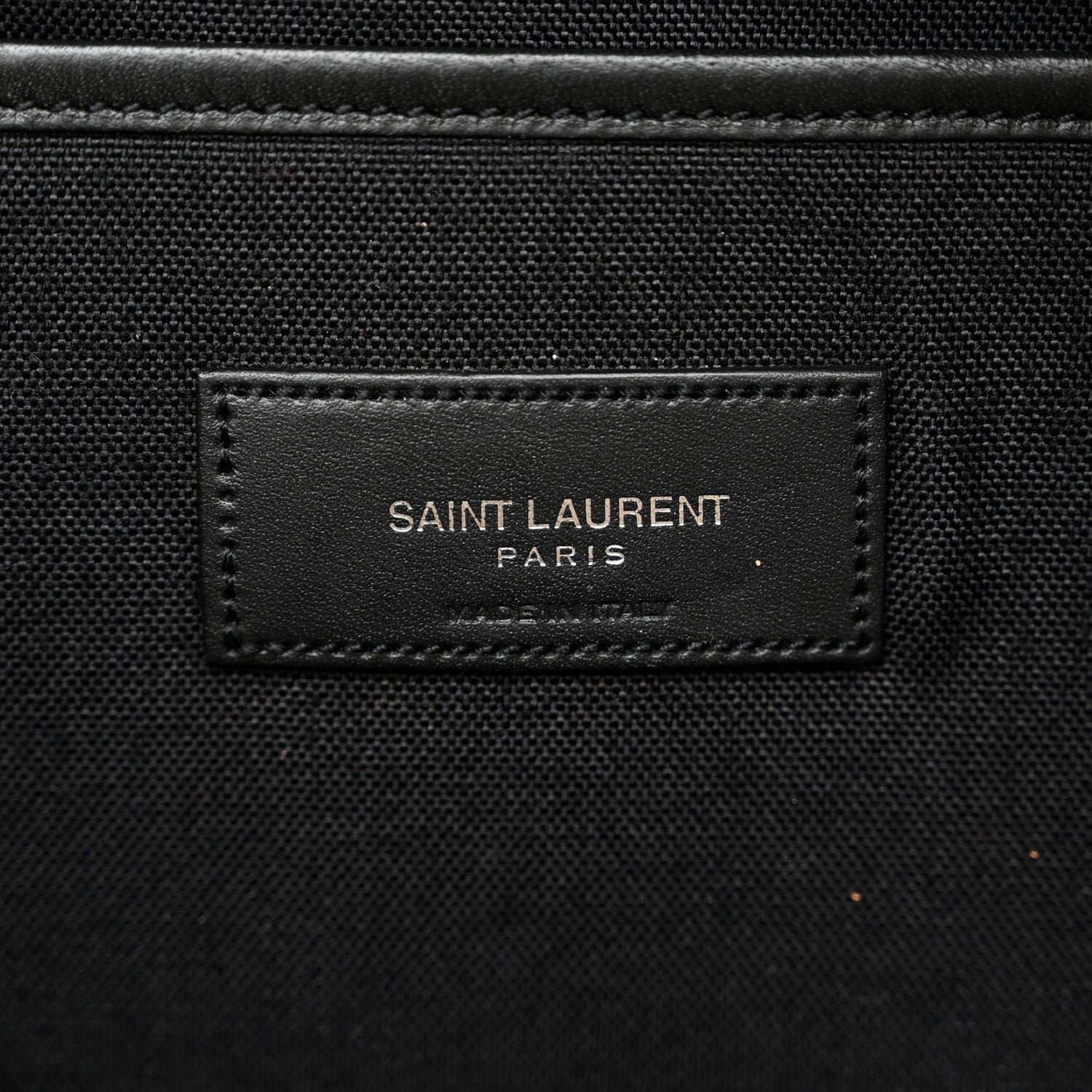 Saint Laurent Glitter Canvas City Backpack Bronze 7 of 12