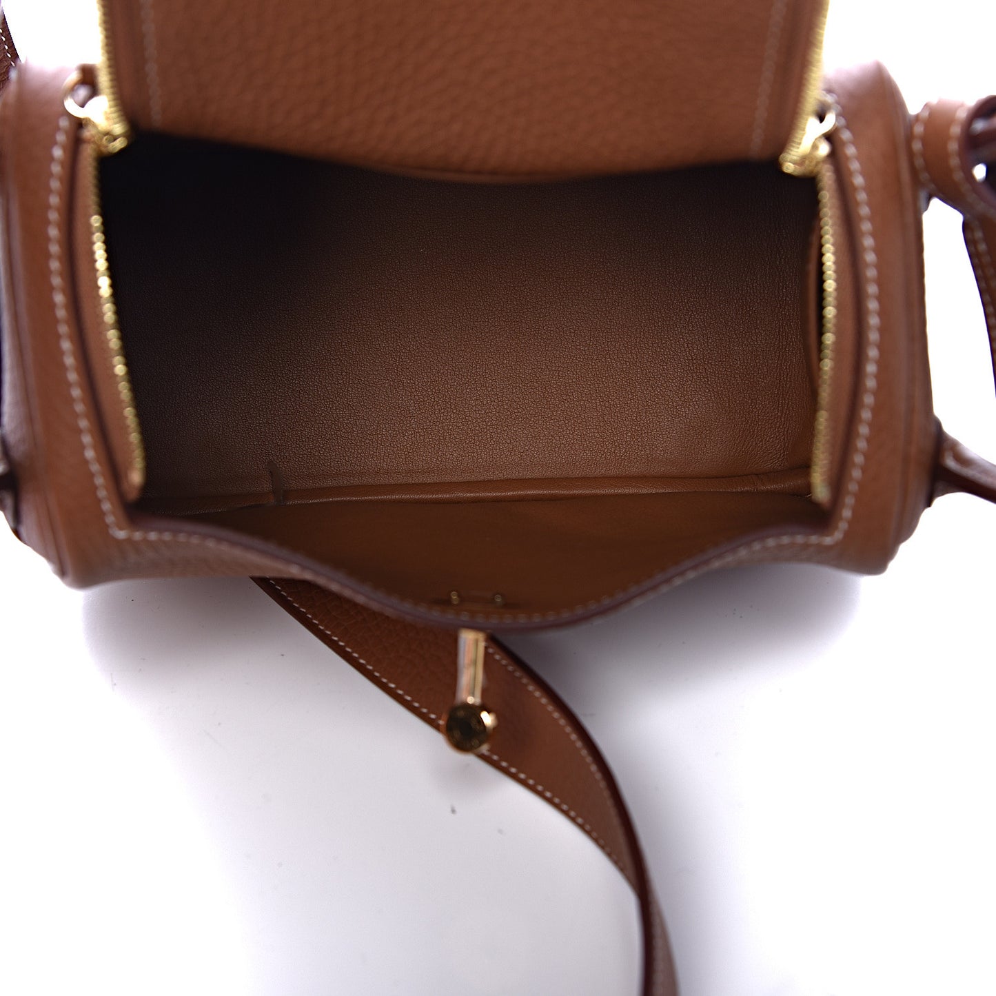 Taurillon Clemence Mini Lindy 20 Gold