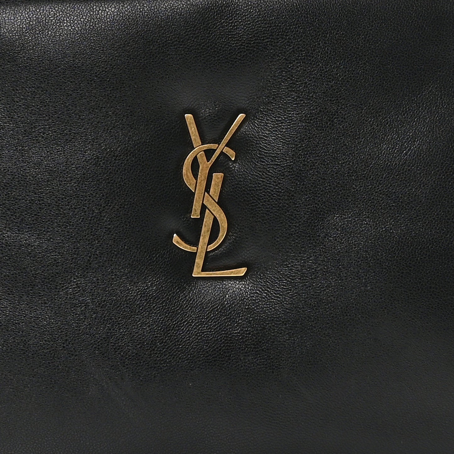 Lambskin Small Calypso Pouch Black