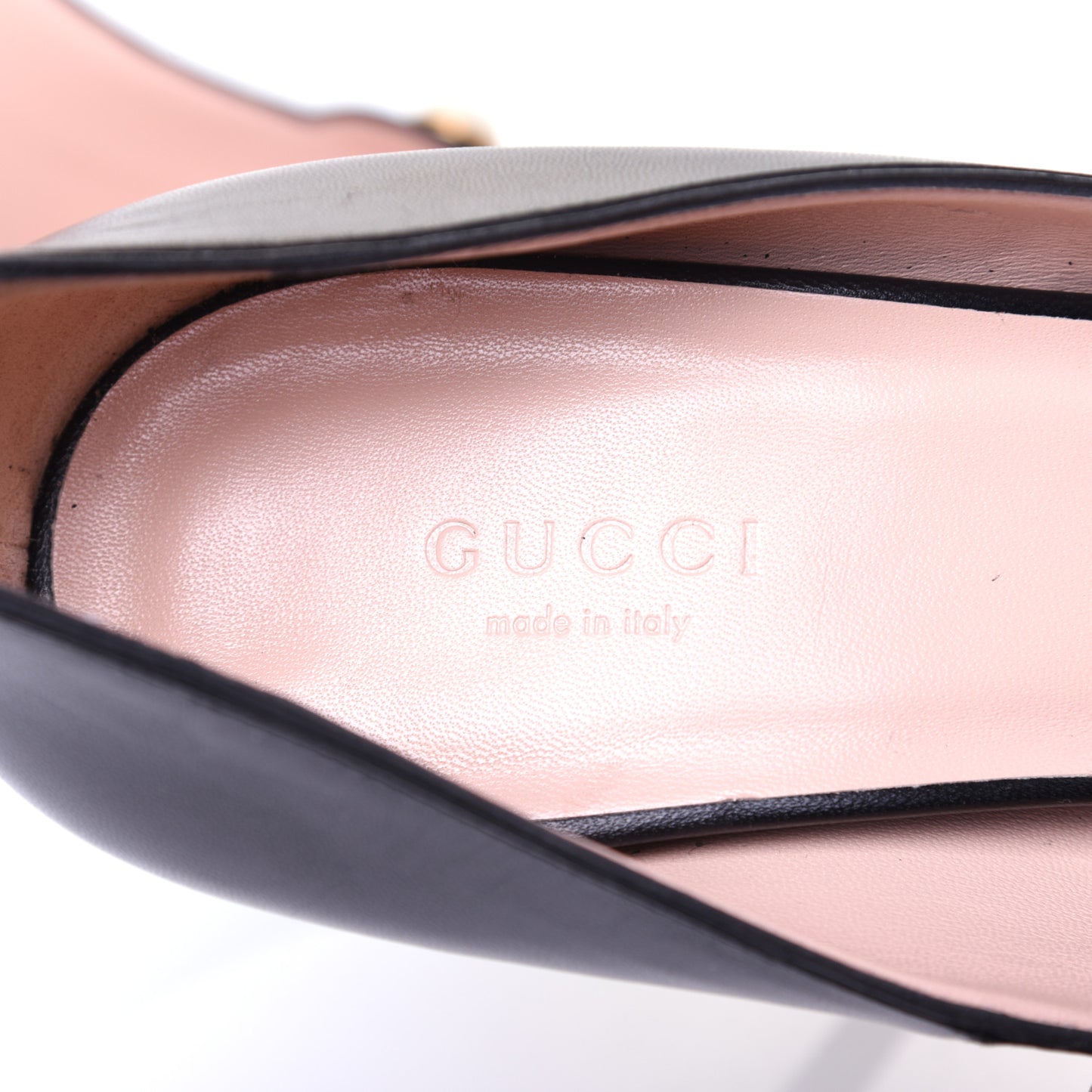 Calfskin Pearl Embellished Pumps 40 Black
