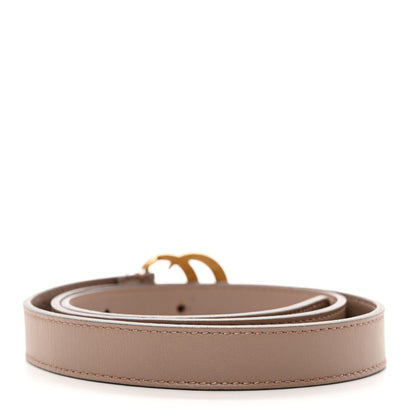 Gucci Calfskin Double G 20mm Belt 85 34 Porcelain Rose 2 of 6