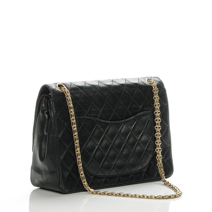 Chanel Lambskin Quilted Medium Bijoux Chain Double Flap Black 3 of 12
