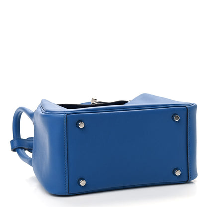 Hermes Swift Mini Lindy 20 Bleu France 4 of 9