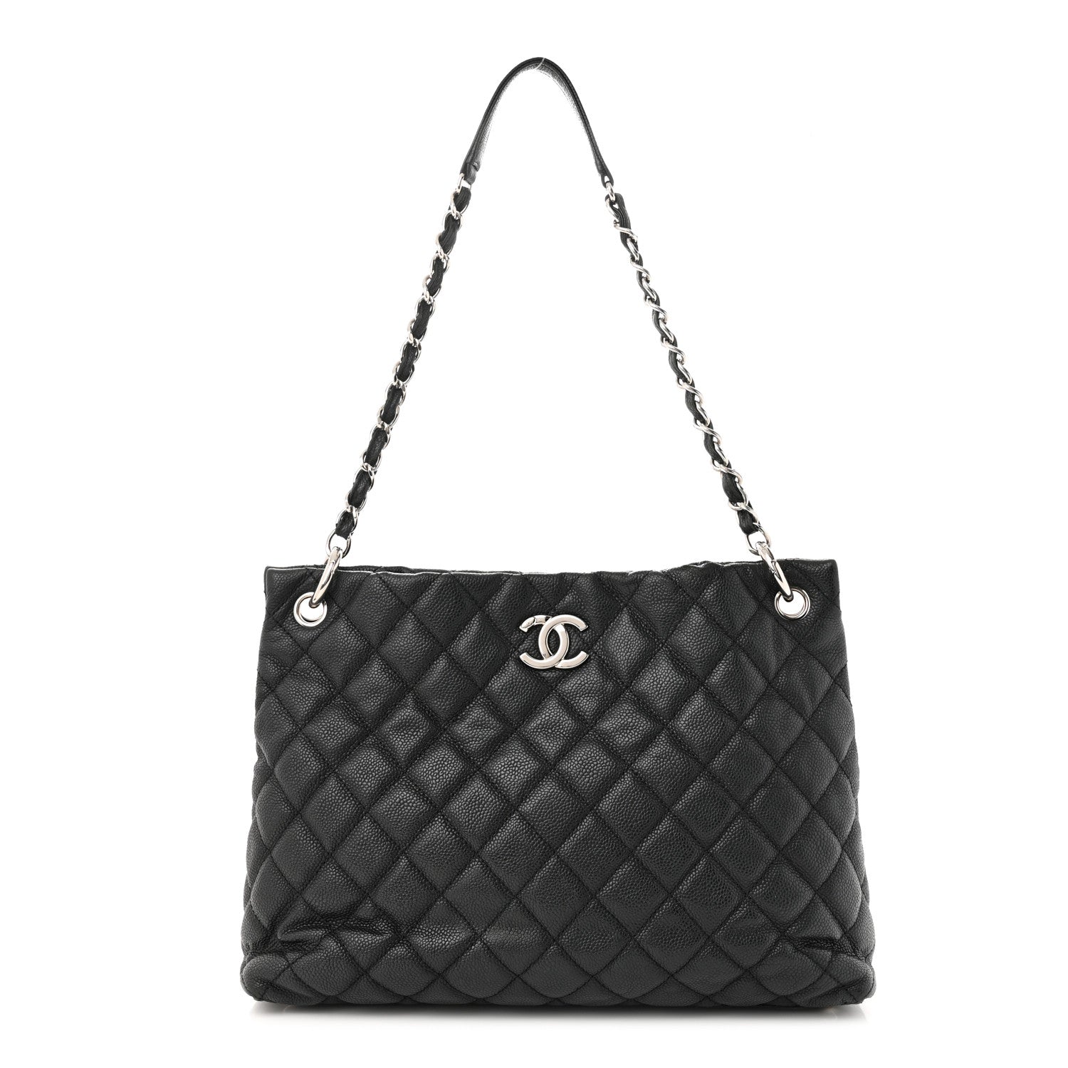 Chanel Caviar Quilted Easy Zip Tote Black 1 of 10