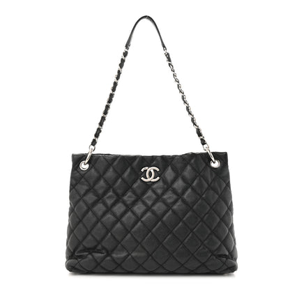 Chanel Caviar Quilted Easy Zip Tote Black 1 of 10