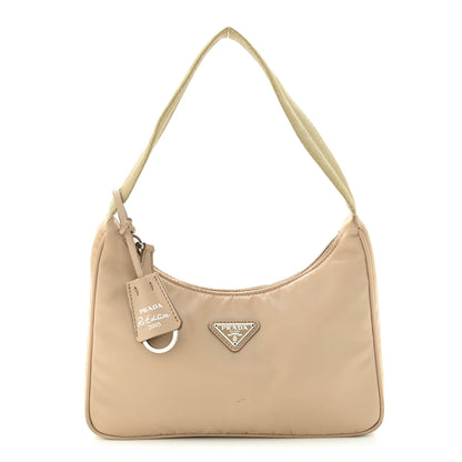 Prada Re-Nylon Saffiano Mini Re-Edition 2000 Bag Deserto 1 of 14