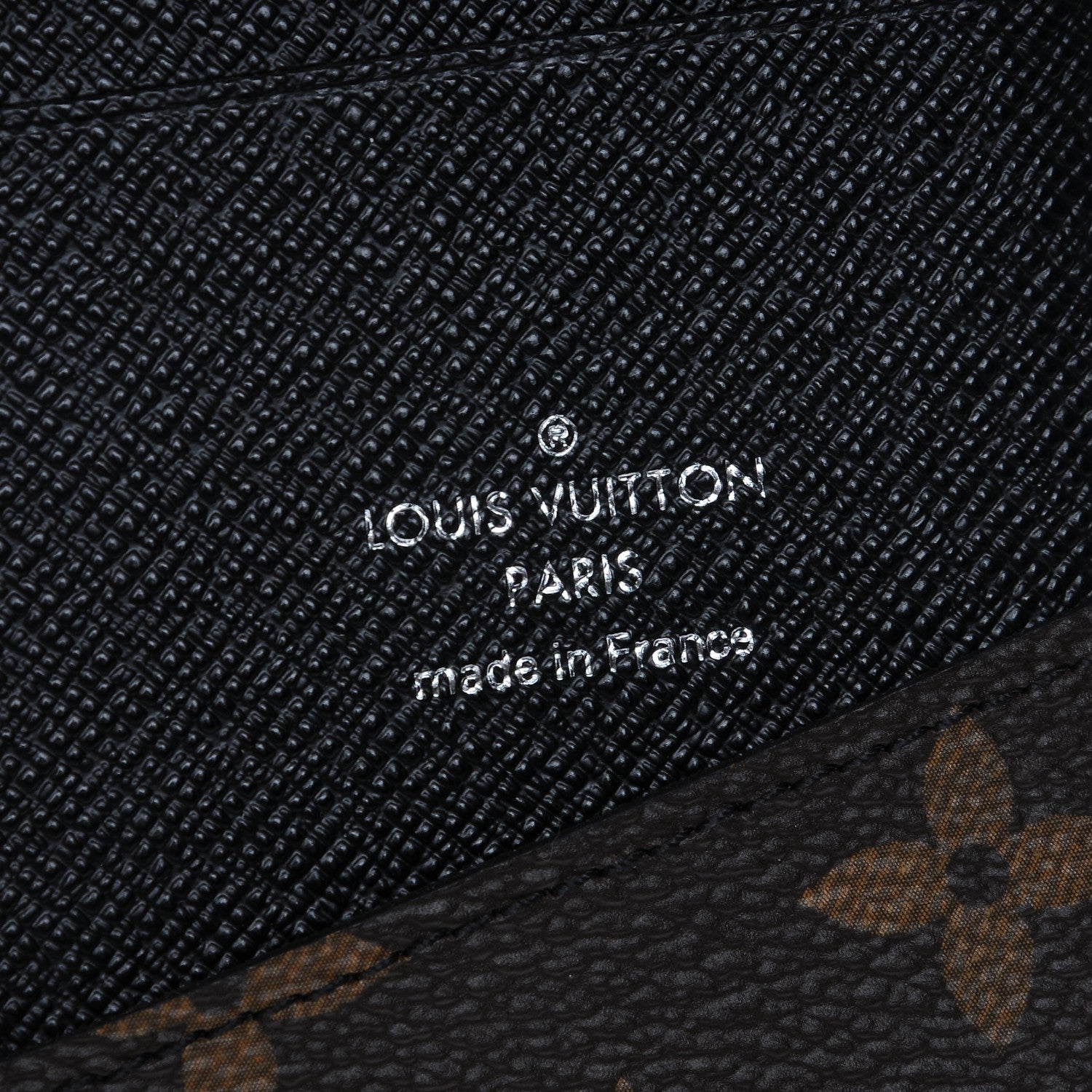 Louis Vuitton Monogram Macassar Pocket Organizer NM 6 of 7