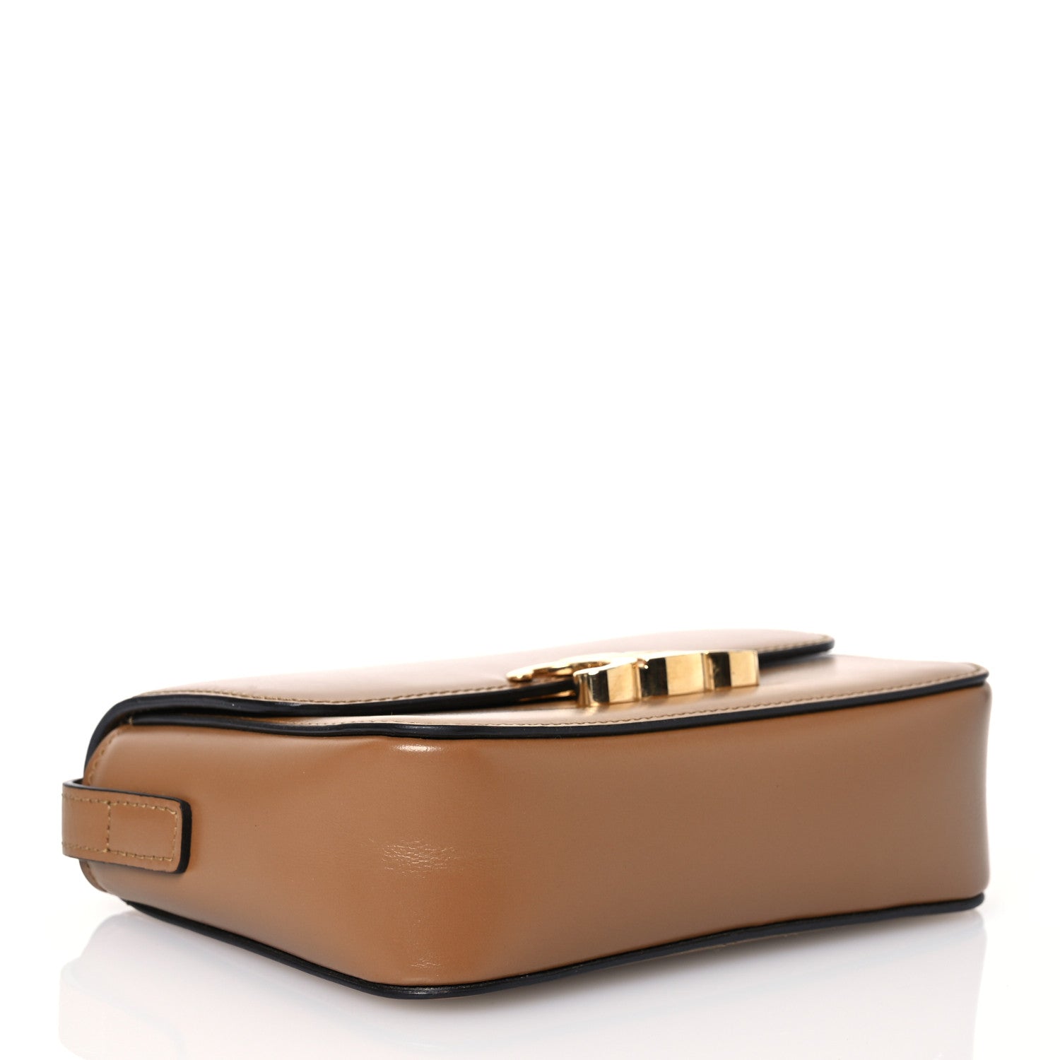 Celine Shiny Calfskin Teen Triomphe Bronze 4 of 14