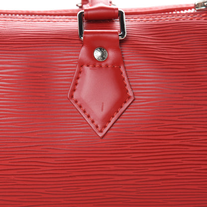 Louis Vuitton Epi Speedy 30 Rouge 16 of 16