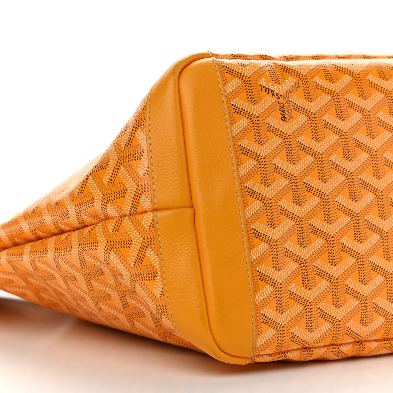 Goyard Goyardine Artois MM Yellow 8 of 15