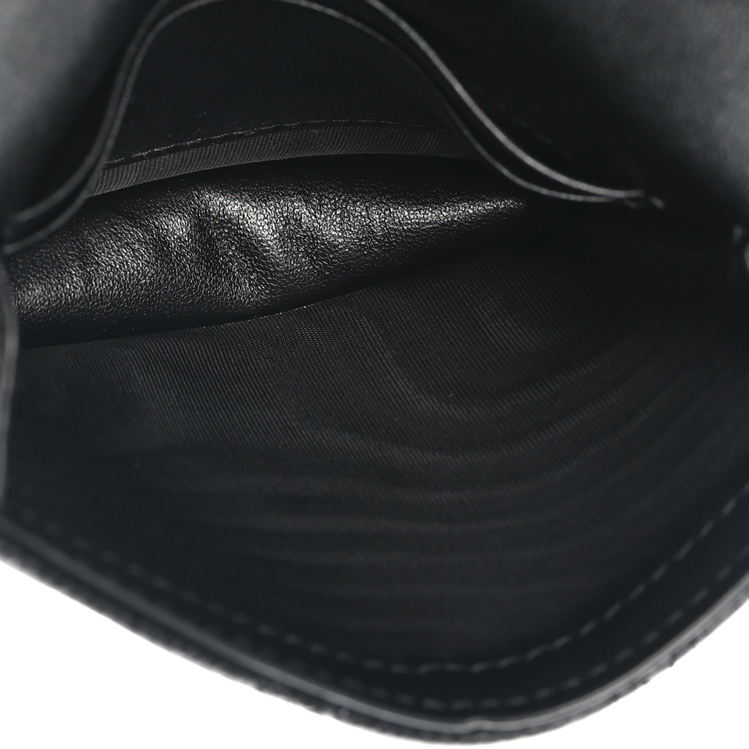 Christian Dior Calfskin Cannage Mini Caro Belt Pouch Black 6 of 10