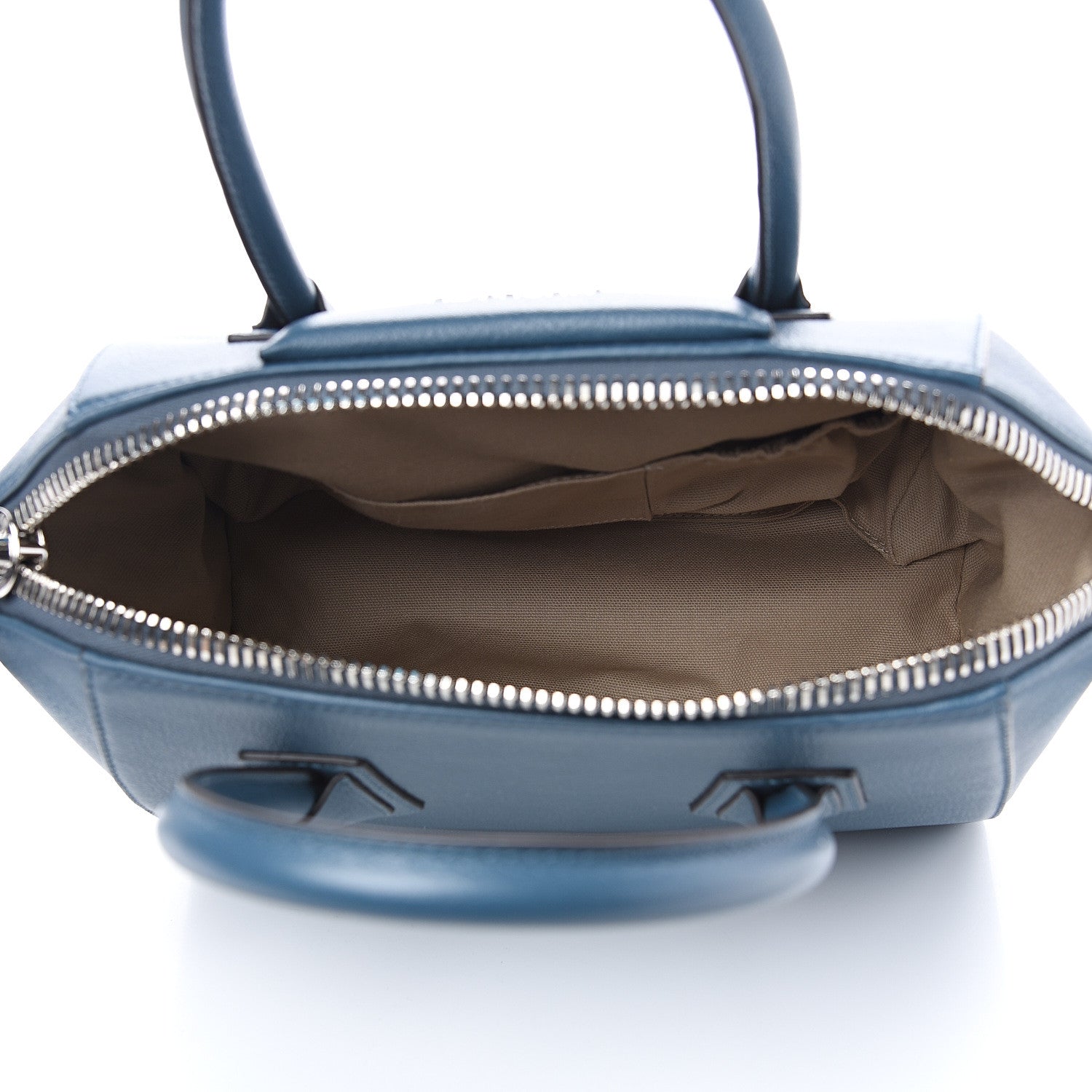 Givenchy Sugar Goatskin Small Antigona Oil Blue 4 of 12